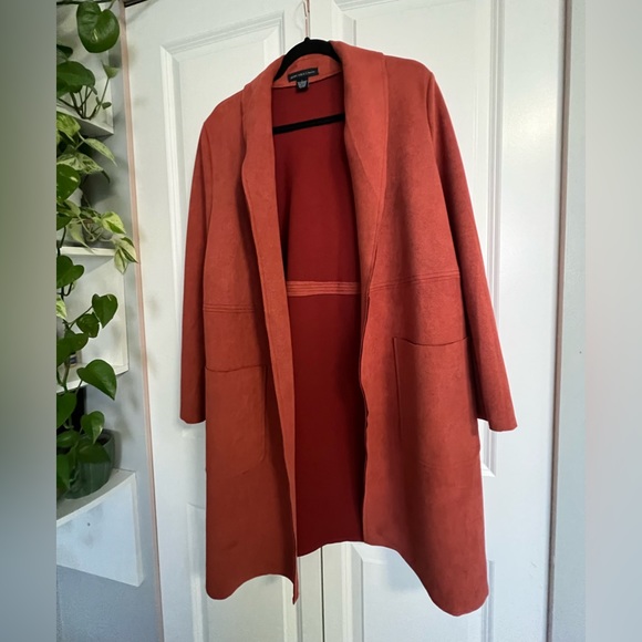 Joan Vass Open Front Cardigan - Picture 3 of 6